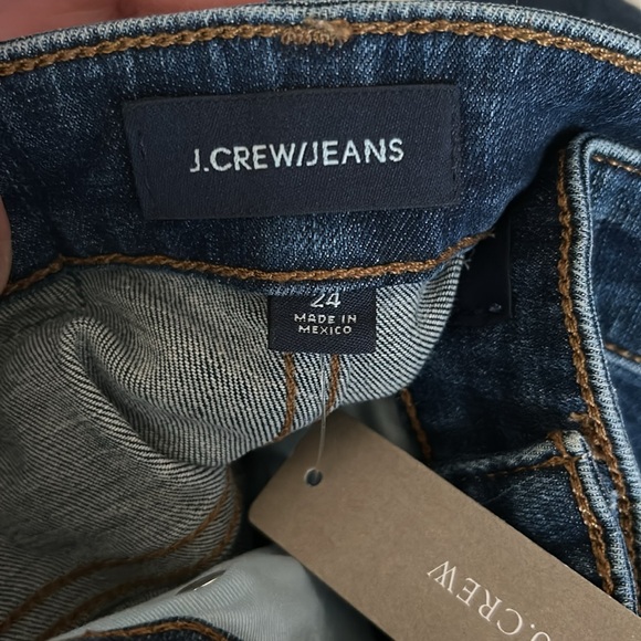 J.Crew Curvy Toothpick Jean in Dryden Wash Size 24 - Picture 8 of 9